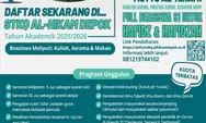 Buruan Daftar! Beasiswa Penuh STKQ Al Hikam Depok: Kuliah, Asrama, dan Makan untuk Hafidz/Hafidzah 30 Juz Tahun 2025/2026