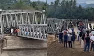 Jembatan Bailey Teupin Mane Mulai Difungsikan, Harapan Baru Akses Distribusi Bantuan ke Bener Meriah