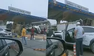  BREAKING NEWS! Kecelakaan Beruntun Terjadi di Gerbang Tol Halim Utama