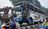 Begini Kronologi Bus Terbakar di Ringroad Barat Yogyakarta
