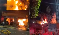 Kebakaran Toko di Mampang Semalam, 7 Orang Tewas
