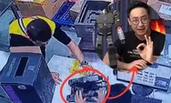 Rekaman CCTV Petugas DHL Bongkar Paket Megatron Milik YouTuber Medy Renaldy, Koin Hilang dan Boks Rusak Masih Misterius