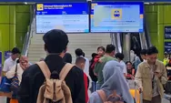 47 Ribu Lebih Penumpang Kereta Tinggalkan Jakarta H-4 Lebaran