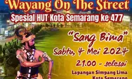 Wayang on The Street Siap Ramaikan HUT Kota Semarang ke 477