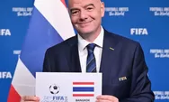 Presiden FIFA, Gianni Infantino Umumkan Kongres FIFA ke-74 di Thailand