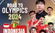 Laga Indonesia VS Guinea di Babak Playoff Olimpiade 2024 Resmi Ditayangkan di TV Nasional Ini