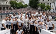 Pecah! Ribuan Madridista Penuhi Parade Juara Real Madrid di Plaza Cibeles