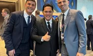 Erick Thohir Semringah Bertemu Legenda Inter Milan saat Kongres FIFA ke-74 di Bangkok