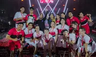 Tanding Badminton di Merah Meriah Sportainment, Thariq Halilintar Takjub Ribuan Penonton Padati Istora Senayan