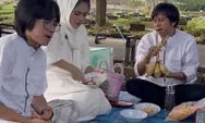 Bawa Ketupat dan Kue Kering, Karina Ranau Kena Nyinyir Usai Rayakan Lebaran di Makam Epy Kusnandar