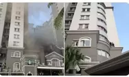 Korsleting Panel Listrik Jadi Penyebab Kebakaran Apartemen Mediterania Jakbar, Puluhan Penghuni Dievakuasi 