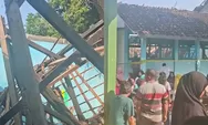 Atap Kelas MTs Muhammadiyah 4 Bulu Sragen Ambruk Saat Jam Pelajaran, 7 Siswa dan 1 Guru Jadi Korban