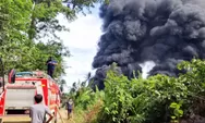 Ledakan Sumur Minyak Tradisional di Aceh Timur Picu Kebakaran Hebat, Warga Diminta Menjauh dari Lokasi