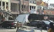 Ledakan Dahsyat Guncang Pakuwon City Surabaya, Puluhan Bangunan Hancur dan Lima Orang Luka-luka