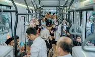 Bus Listrik Gratis Jadi Wisata Masyarakat kota Medan, Sepekan Beroperasi,, 5.917 Penumpang Berangkat dari Halte J-City