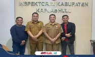 Silaturahmi Insan Pres Dikantor Inspektorat Kapuas Hulu: Media Mitra Strategis