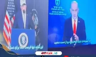 Pidato Trump dan Netanyahu di Siaran TV Iran, Sebar Narasi: Rebut Kendali Atas Nasib Sendiri