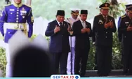 Prabowo Subianto Pimpin Pemakaman Kenegaraan Try Sutrisno di TMP Kalibata