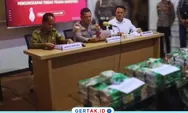 Polres Sintang Sita 59,85 Kg Sabu, Pelaku Tabrak Jembatan Saat Kabur