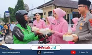 Polres Pekalongan dan Bhayangkari Berbagi Takjil, Wujud Kepedulian dan Kedekatan dengan Masyarakat