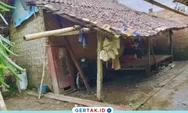 Satu Keluarga Tinggali Rumah Reyot Hampir Roboh di Desa Girimukti, Bupati Lebak Diminta Turun Tangan
