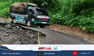Saniki Nderek Bapak”, Tapi Jalan Kandangserang–Garungwiyoro di Watulawang Amblas dan Tinggal Setapak Tak Kunjung Diperbaiki