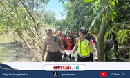 Mayat Pria Lansia Ditemukan Tersangkut di Sungai Bojong Pekalongan