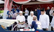 Bupati dan Ketua TP PKK Sampang Bagi-bagi 500 Sembako, Sarung Kepada Tukang Becak