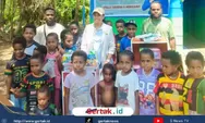 Anggota DPRP Papua Tengah Stella Misiro Dukung Gerakan Literasi, Berikan Bantuan untuk Rumah Baca KO’MEMBACA Nusi
