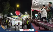 Pawai Takbir Keliling, Ribuan Warga Sampang Tumpah Ruah Ikuti Pawai Malam Kemenangan