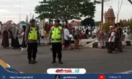 Polsek Kota Indramayu Sterilkan Lokasi Sholat Idul Fitri, Pengamanan Ketat Sejak Dini Hari