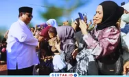 Halal Bihalal di Aceh Tamiang, Warga Antusias Sambut Prabowo: “Terima Kasih, Pak!”