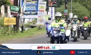 Gaya Kapolres Pekalongan Patroli Motor, Sisir Objek Wisata Lolong hingga Danau Al Kautsar
