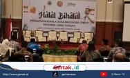 Halal Bihalal PKDI Jateng di Solo, Ketua Hj Musarokah Tekankan Persaudaraan Kades