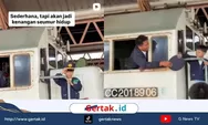 Kisah Viral Bocah yang Full Senyum usai Foto di Depan Lokomotif Kereta Stasiun Tawang Semarang, Aksi Masinis Bikin Terharu