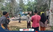 Diduga Akibat Kelalaian Kompor, Rumah Warga di Desa Empaci Ludes Terbakar. 