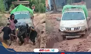 Jalan Rusak dan Berlumpur di Kabupaten Sintang, Warga Hanya Ingin Tagih Janji Perbaikan