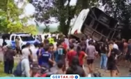 Kecelakaan Maut Bus Damri di Sanggau, Penumpang Terjepit dan Dilaporkan Ada Korban Jiwa