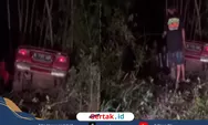 Mobil di Malang Terperosok ke Jurang, Berisi 1 Keluarga Dilaporkan Selamat Tanpa Korban