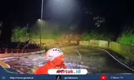 Cadas Pangeran Lumpuh Dihantam Longsor, Jalur Vital Bandung–Sumedang Terputus Total Tanpa Ampun