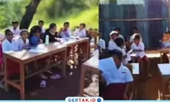 Siswa SDN Tando Manggarai Barat Belajar di Bawah Pohon, Keterbatasan Ruang Kelas Jadi Sorotan