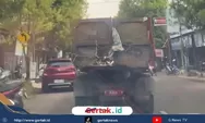 Viral! Mobil Sampah Bak Bolong Dipaksakan Beroperasi di Indramayu, Bukti Nyata Bobroknya Pengelolaan Armada