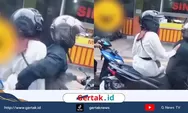 Viral Pasangan Diduga 'Nesu-nesuan' di Lampu Merah Sleman, Drama Ringan yang Justru Bikin Netizen Gemas