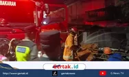 Sebuah Warung di Sragi Pekalongan Terbakar, Diduga Akibat Korsleting Listrik