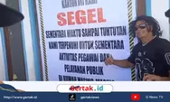 10 Tahun Menunggu Kepastian Aliansi PERANG  Melakukan Penyegelan Kantor Camat Ketungau Tengah Tuntut Solusi Jembatan Ketungau II Yang Mangkrak.