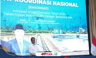 Rakornas Mentan Bahas Swasembada Pangan, Bupati Sampang H Slamet Junaidi Hadir