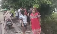 Motor Terjun ke Sungai di Jembatan Keranjik, Warga Desak Perbaikan Segera