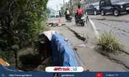 Jalan Nanjung Amblas Dihantam Tonase Berlebih, Bupati Bandung Perintahkan Perbaikan Kilat