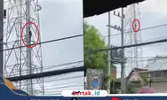 Pemuda 24 Tahun Panjat Tower di Sidoarjo, Diduga Putus Cinta