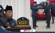 DPRD Halut Serahkan Catatan LKPJ Kepada Pemda Halmahera Utara/Tahun Anggaran 2025